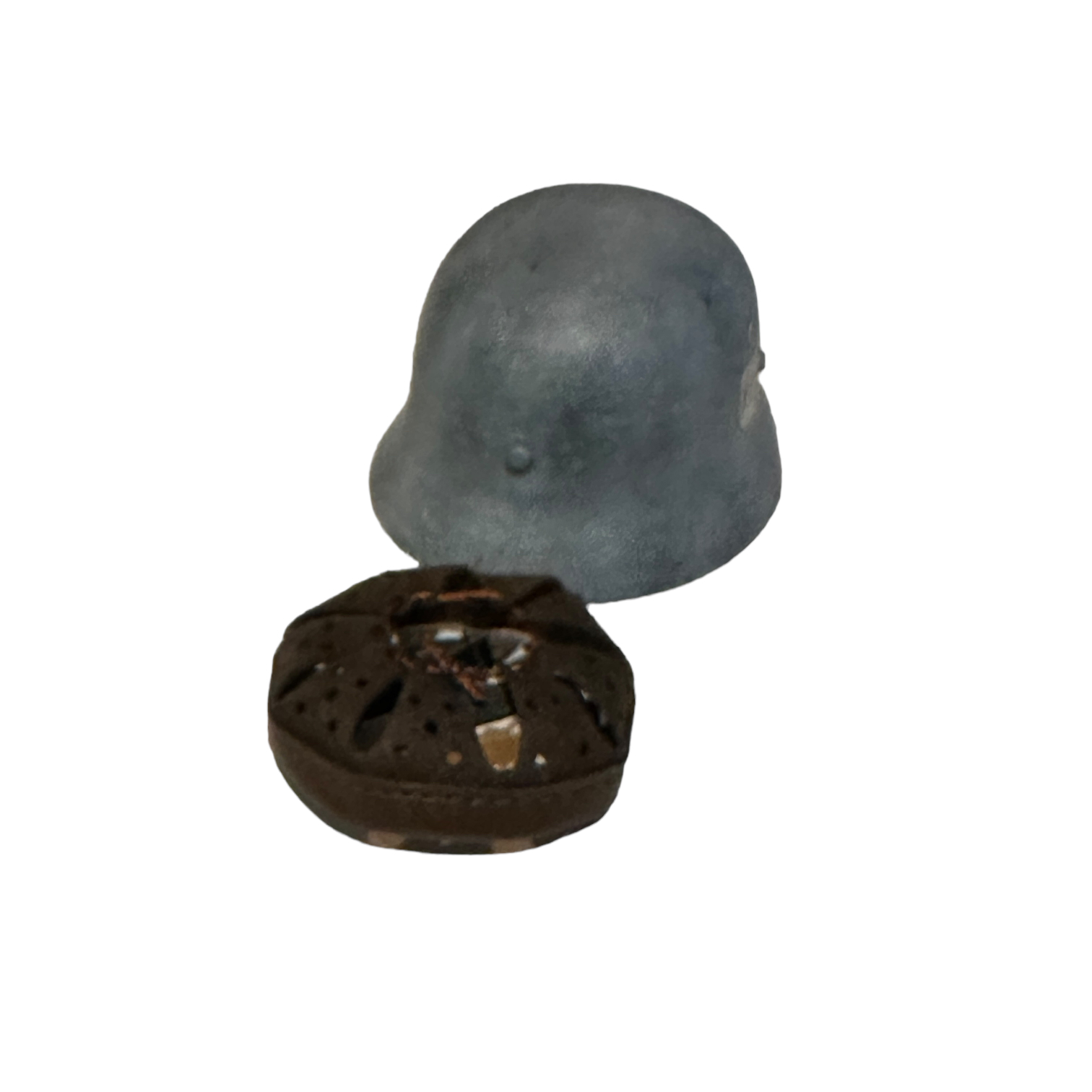  Product image 3 of the product “Stahlhelm in Metal white finish 1/6 ”
