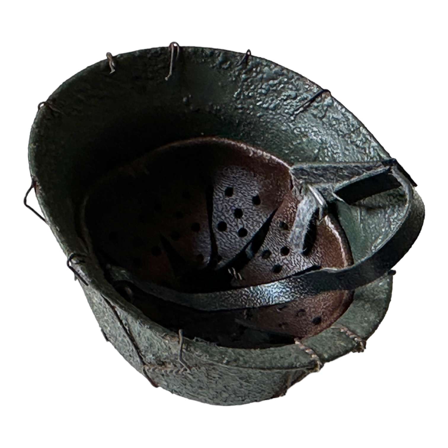  Product image 3 of the product “WH Helm M35 handpainted 1/6 in Metal (double Decal) ”