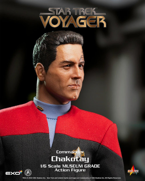  Product image 3 of the product “Star Trek - Voyager: Commander Chakotay 1:6 scale ”