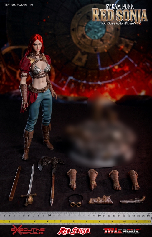  Product image 3 of the product “Steam Punk Red Sonja (Deluxe Version) 1/6th Action Figure ”