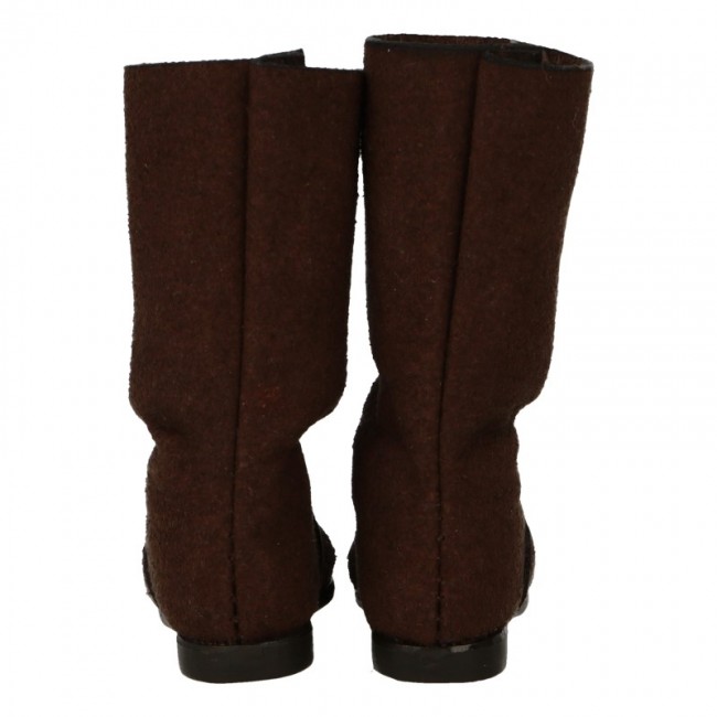  Product image 3 of the product “Suede Medieval Boots (Brown) 1/6 ”