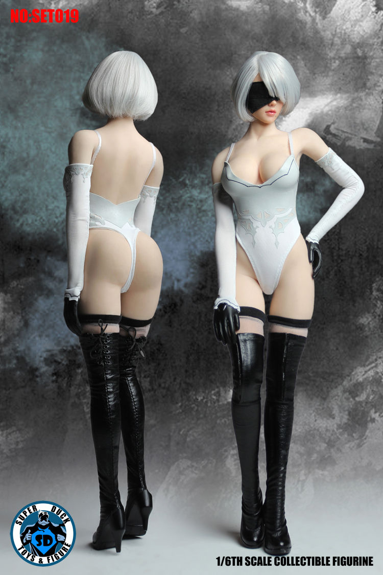  Product image 3 of the product “Female Nier Sexy Girl Set (Blue) 1/6 ”