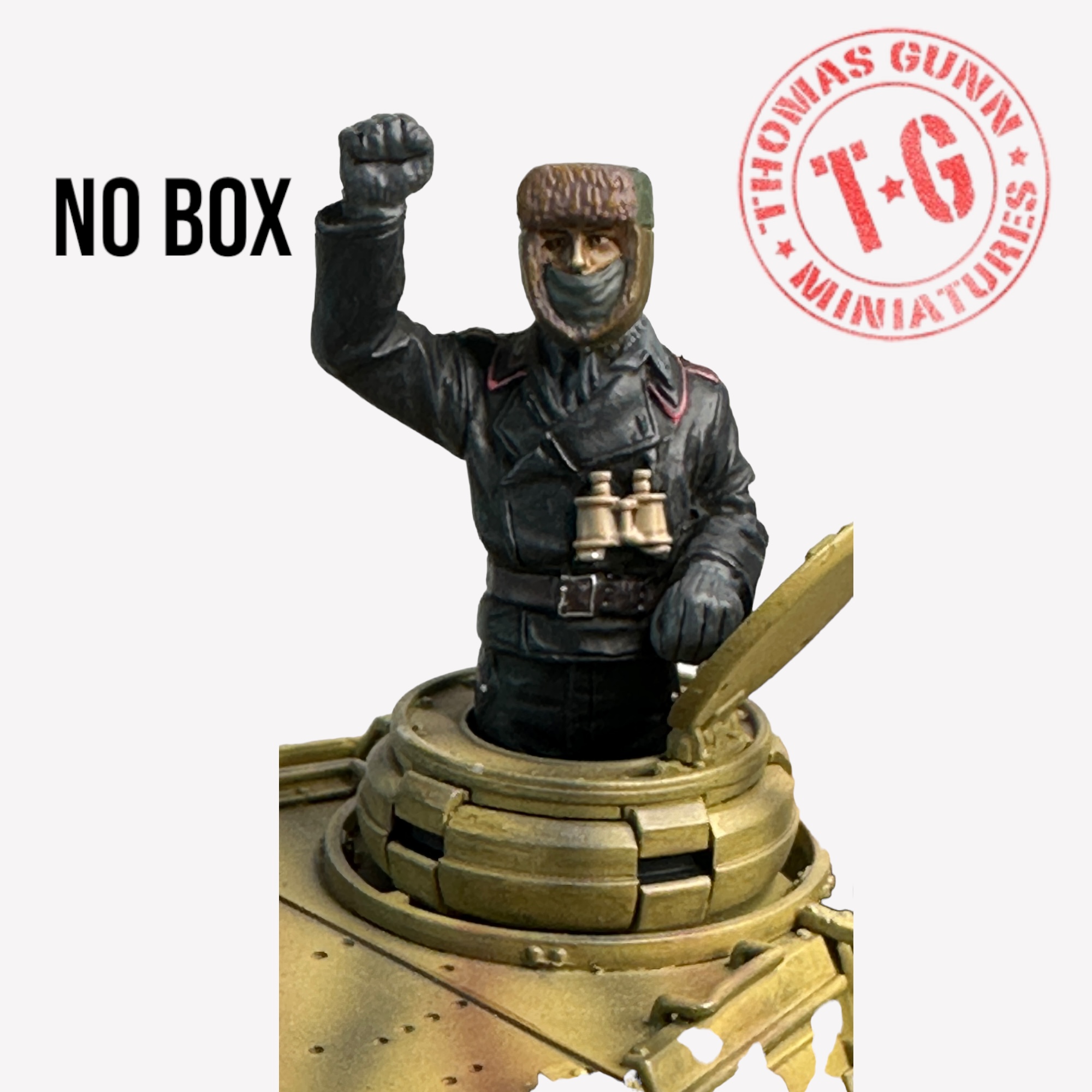  Product image 3 of the product “Tank Crew Commander (A) 1/30 ”