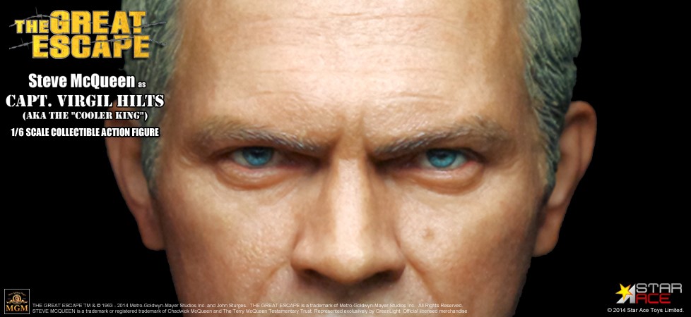  Product image 3 of the product “The 1/6th scale Steve McQueen (Capt. Virgil Hilts) ”