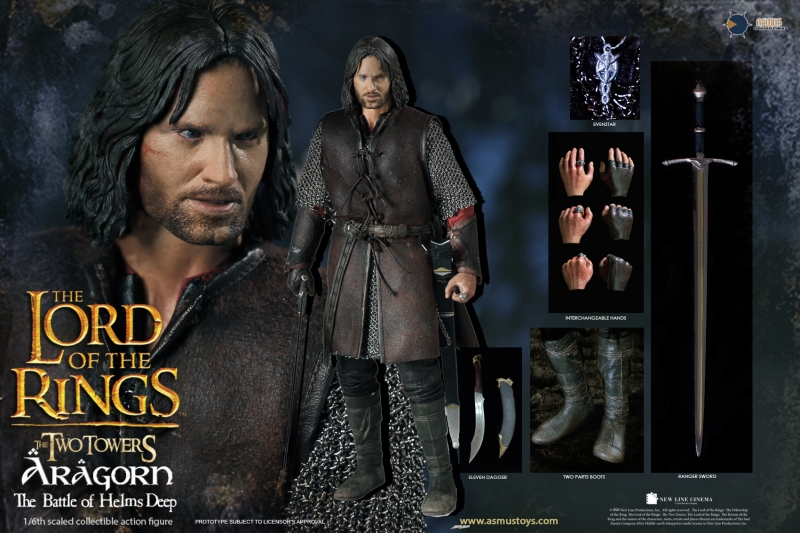  Artikelbild 3 des Artikels “Aragorn at Helms Deep - The Lord of the Rings Series - in 1:6 scale “