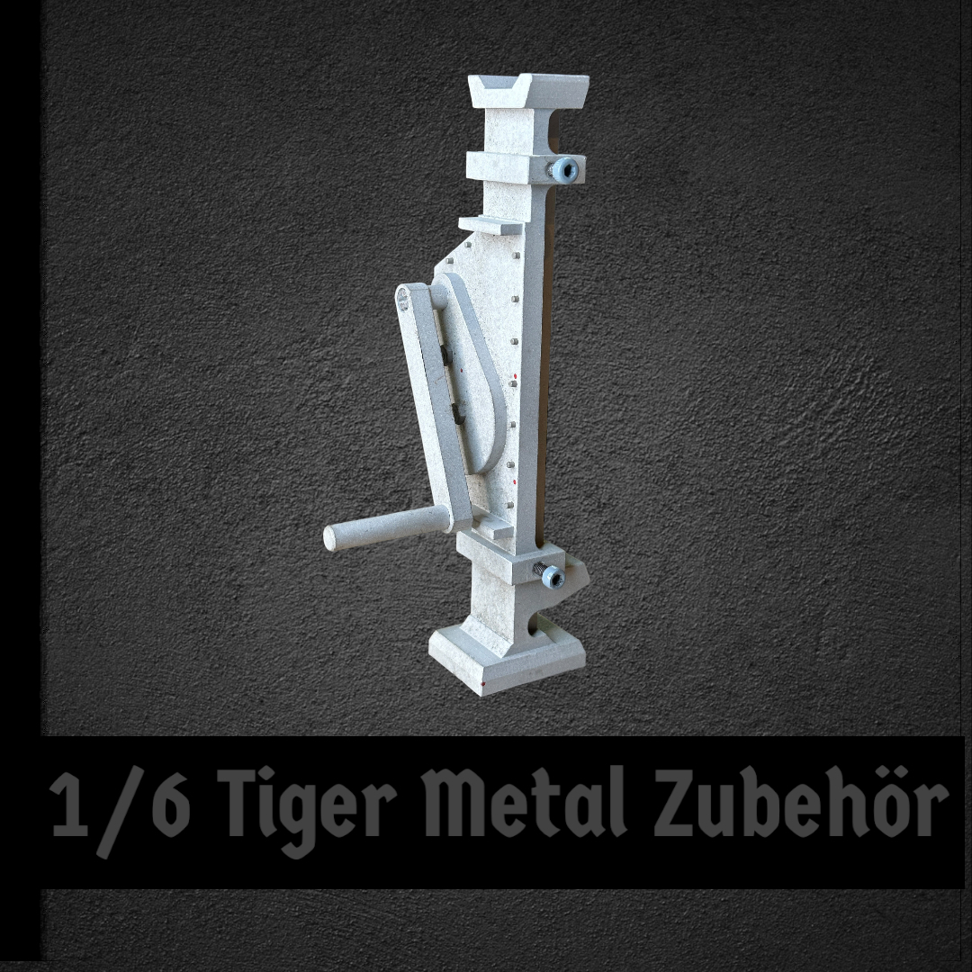  Artikelbild 3 des Artikels “Tiger 1  Wagenheber  in Metal 1/6 “