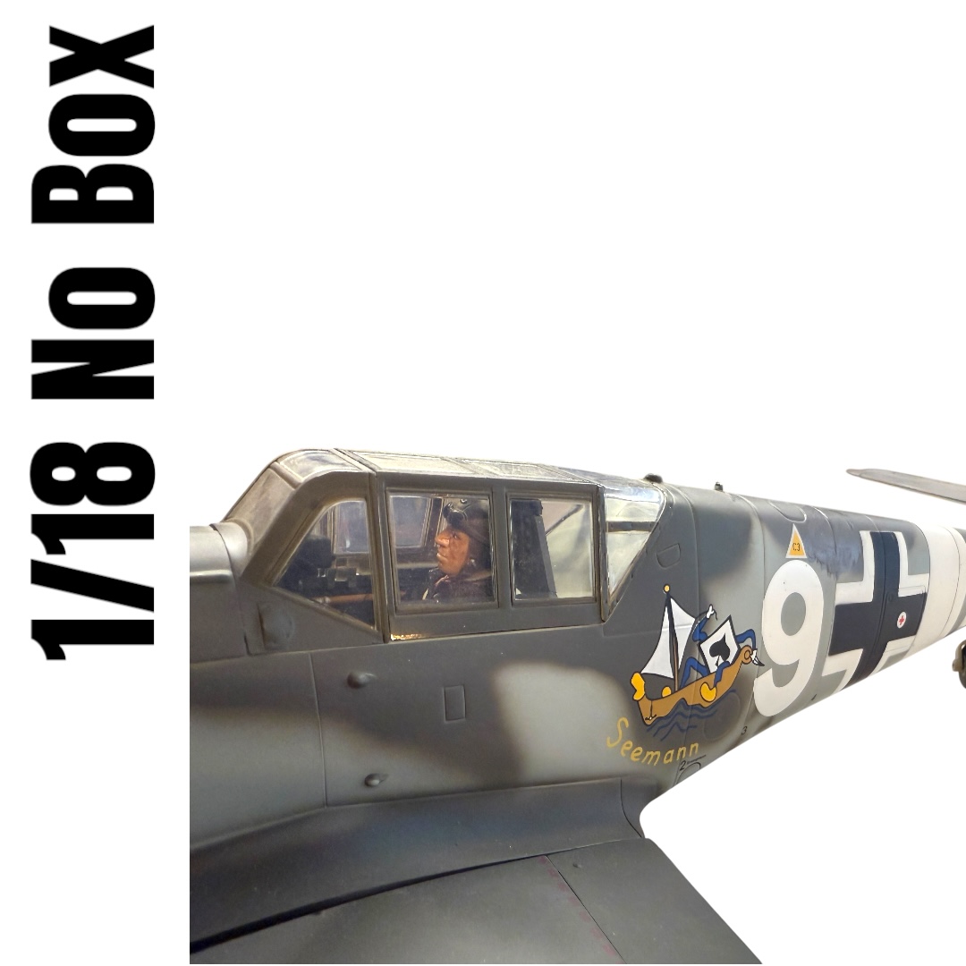  Product image 3 of the product “1:18 WWII LUFTWAFFE MESSERSCHMITT ME-109E-4 USED ”