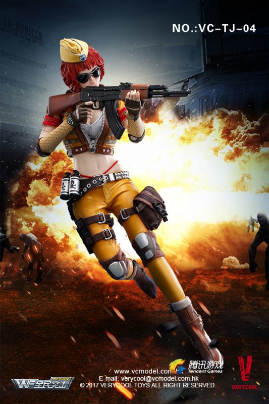  Artikelbild 3 des Artikels “1:6 Wefire Of Tencent Game - Fourth Bomb Female Mercenary Heart King “