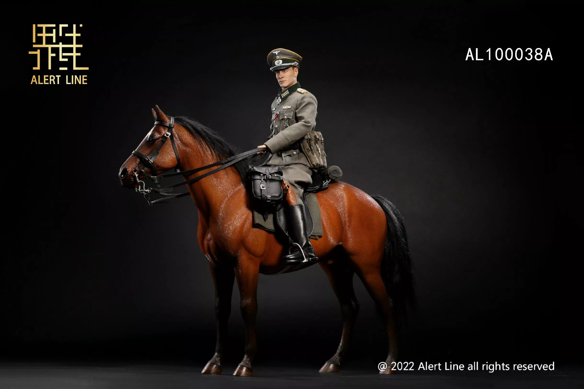  Artikelbild 3 des Artikels “Pferd - Florian Geyer - Braun im Maßstab 1:6 “