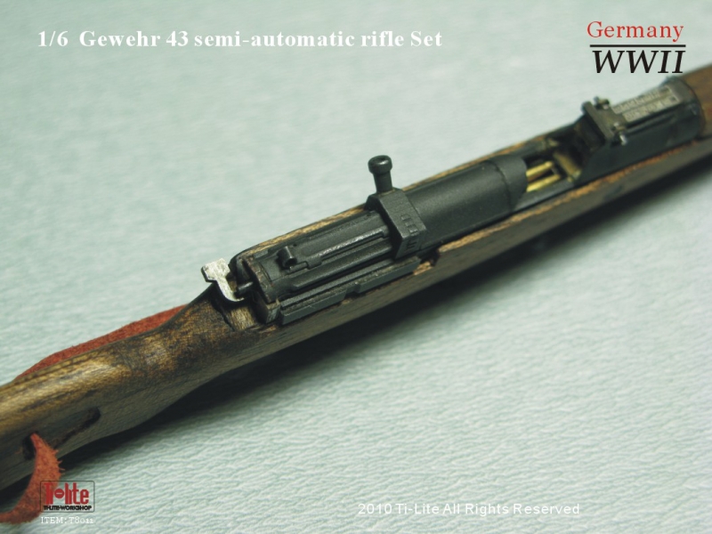  Artikelbild 3 des Artikels “G 43  Gewehr Museums Version in 1:6 “