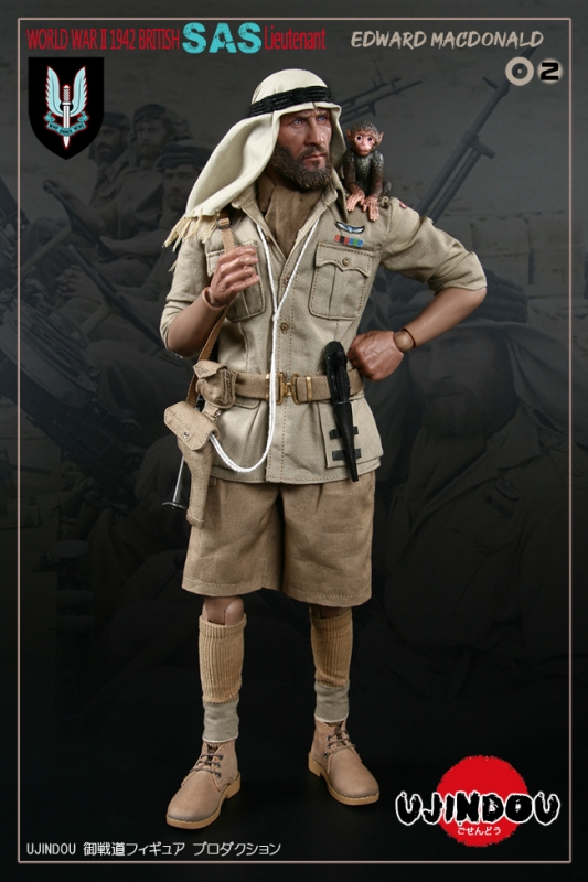  Artikelbild 3 des Artikels “Edward MacDonald - WW-II 1942 British SAS Lieutenant - in 1:6 scale “