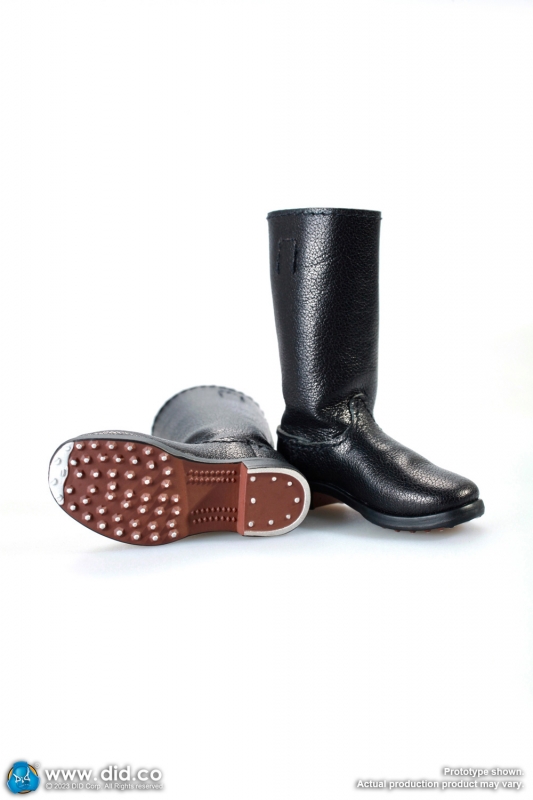  Product image 3 of the product “WWII Genuine Leather German Marching Boots (Black) 1/6 ”