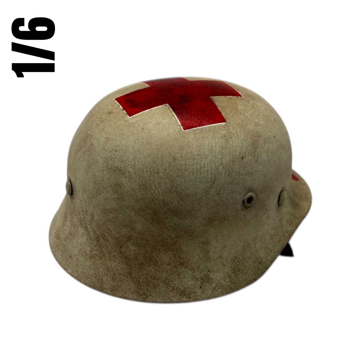  Artikelbild 3 des Artikels “M42 German Medic Helmet 1/6 Metal “