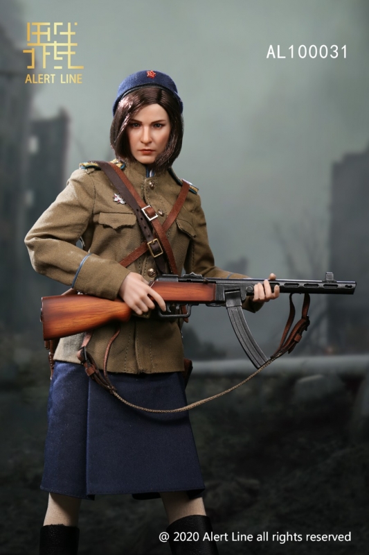  Product image 3 of the product “NKVD Female Soviet Officer - WW-II - in 1/6 scale ”