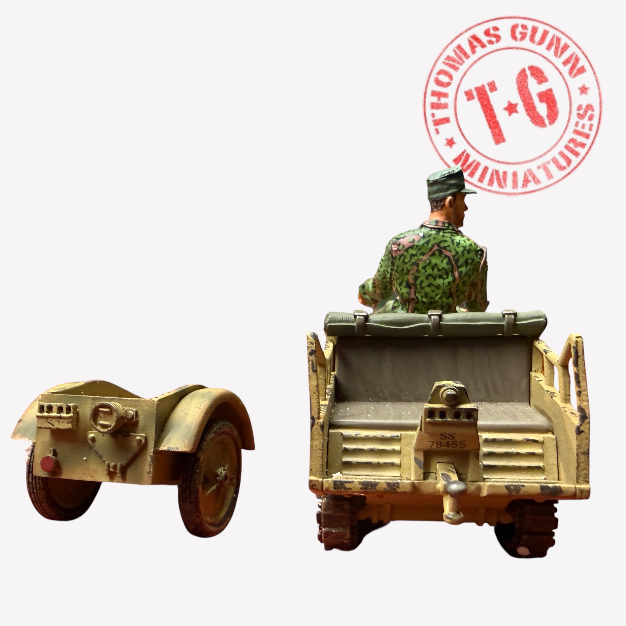  Artikelbild 3 des Artikels “Kettenkrad mit Anhänger SS Division “