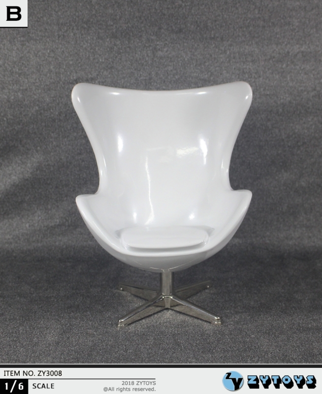  Artikelbild 3 des Artikels “1:6 Egg Chair (White) “