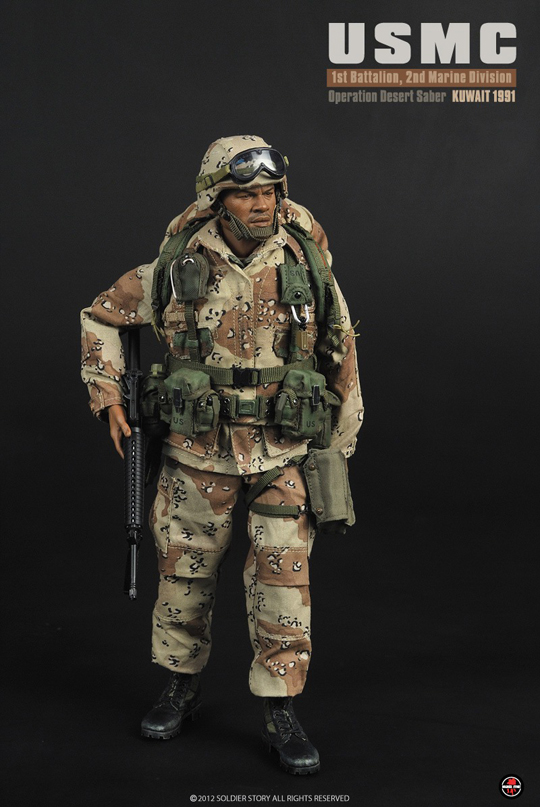  Product image 4 of the product “USMC 1st Battalion, 2nd Marine Division Operation Desert Saber ”