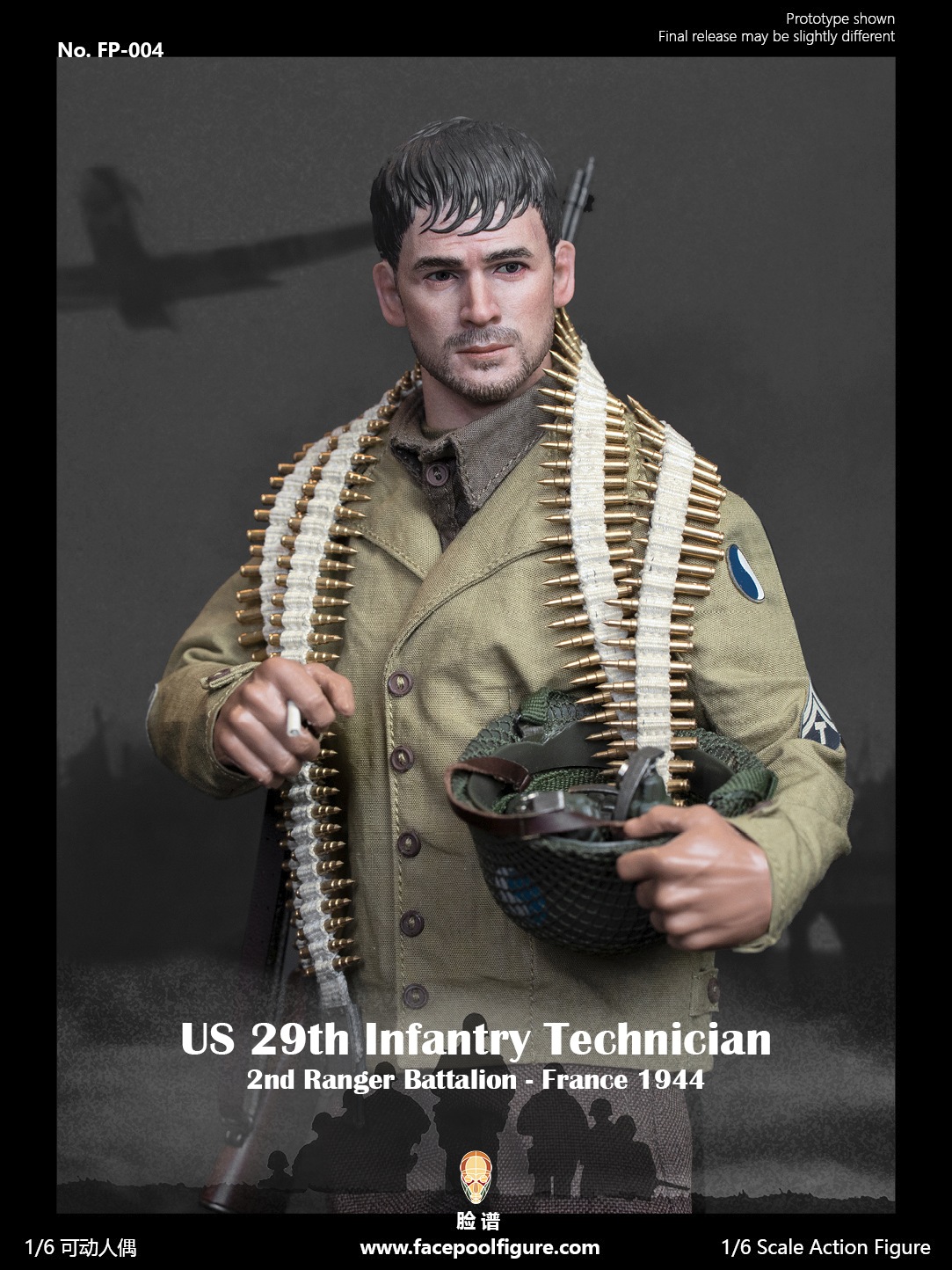  Artikelbild 4 des Artikels “1:6 2nd Ranger Battalion France 1944 - US 29th Infantry Technician (Standard Edition) “