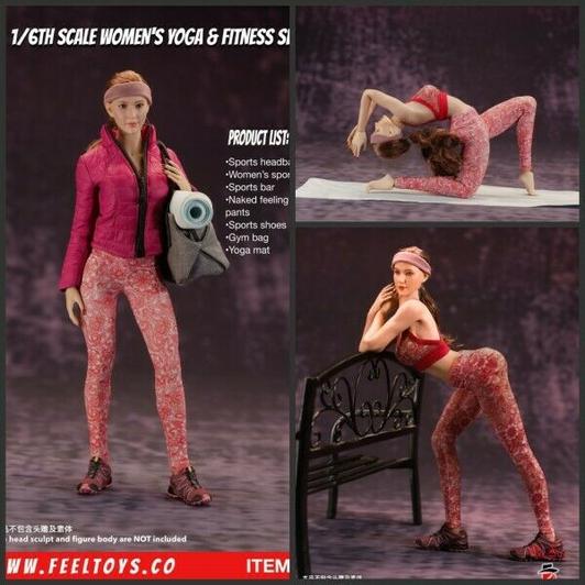  Product image 4 of the product “Yoga Fitness Clothes Set 1/6 ”