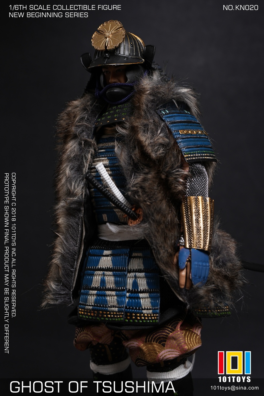  Product image 4 of the product “1:6 NEW BEGINNER SERIES GHOST OF TSUSHIMA SAMURAI A ”