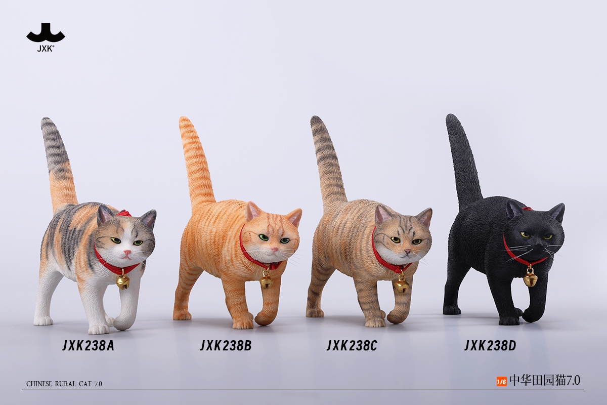  Product image 4 of the product “1/6 Scale Chinese Rural Cat (Black) ”