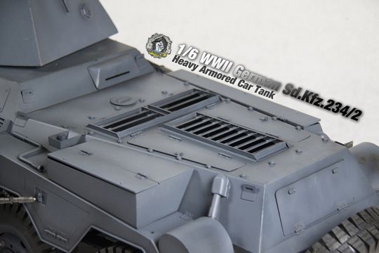  Artikelbild 4 des Artikels “Sd.Kfz.234-2 (Winter) PUMA 1:6 Metal “