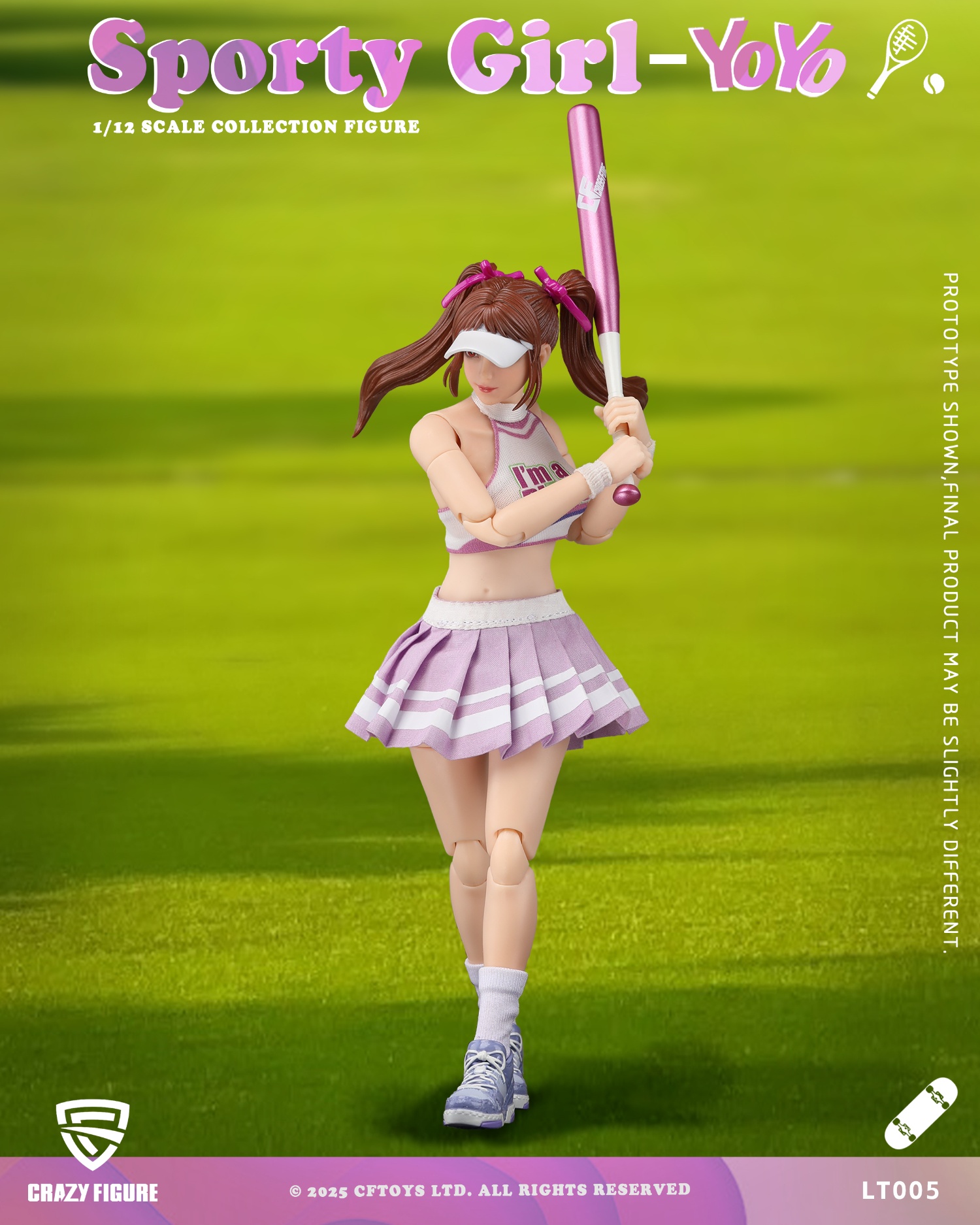  Product image 4 of the product “1/12 Sporty Girl Yo Yo ”
