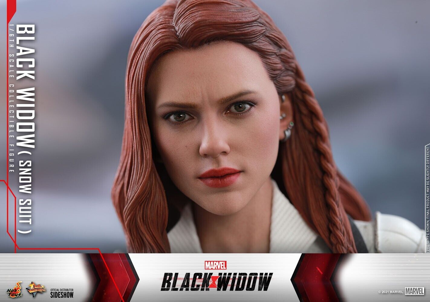  Product image 4 of the product “1/6 Scale Black Widow Snow Suit Movie Masterpiece ”