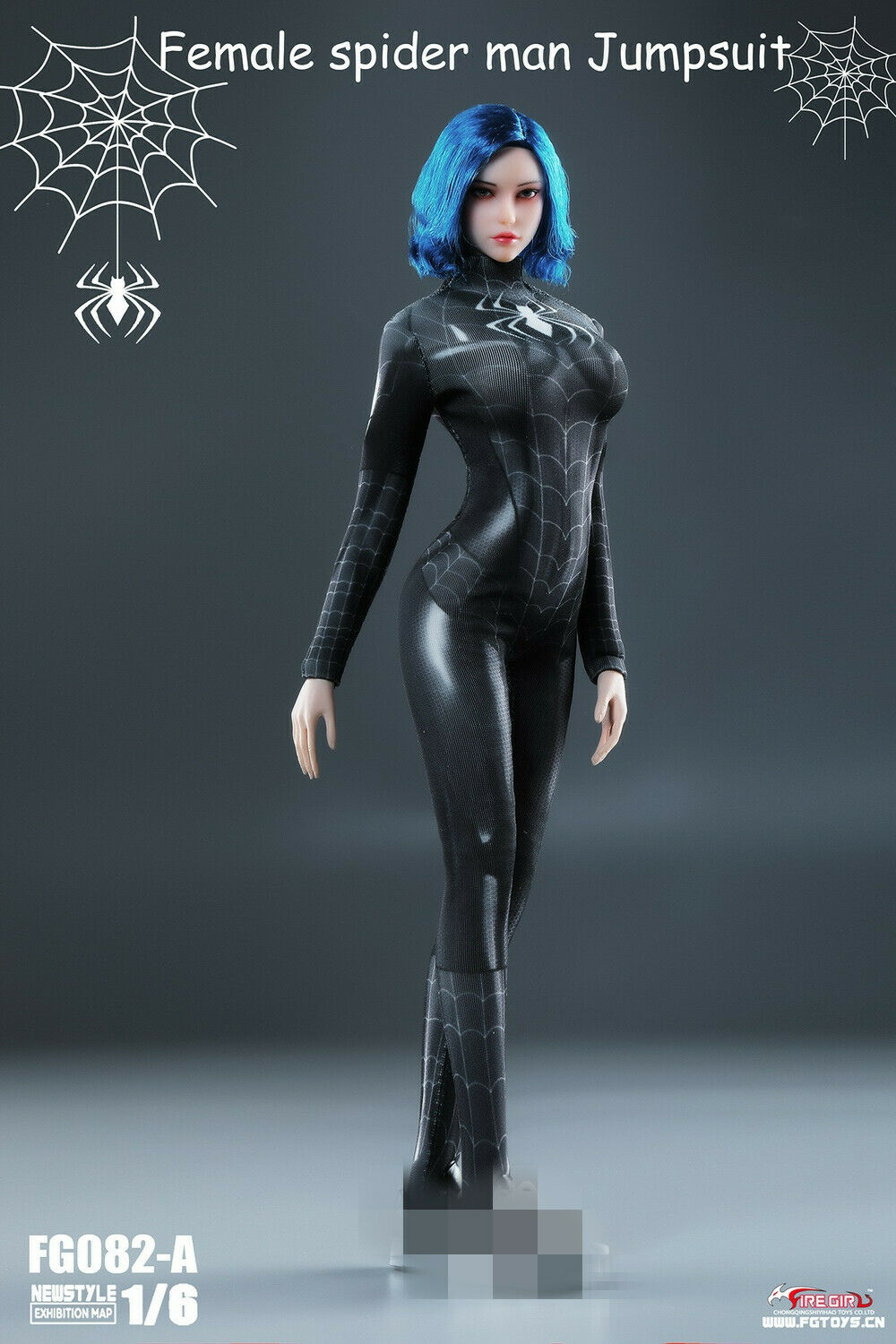  Artikelbild 4 des Artikels “1/6 Spider Women's Elastic Bodysuit “