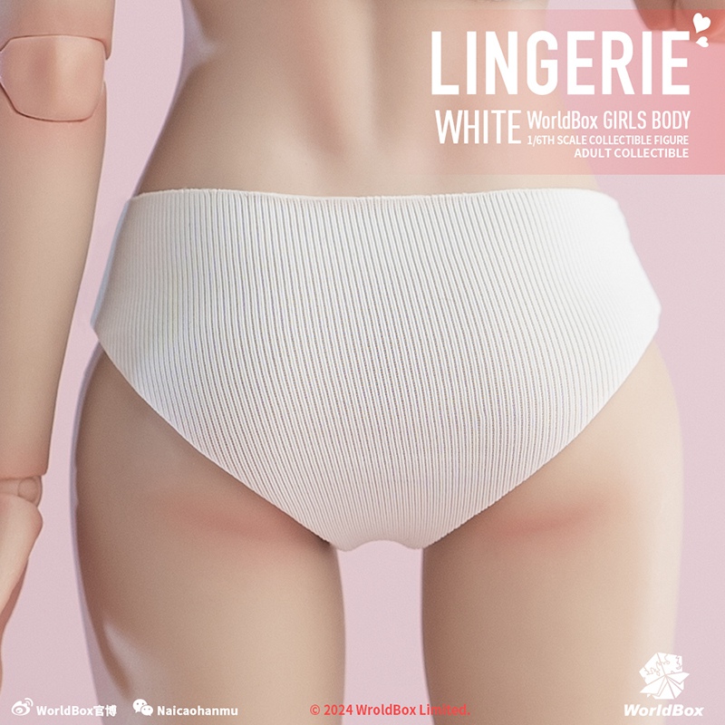  Product image 4 of the product “Slip and Top  1/6 (White) ”