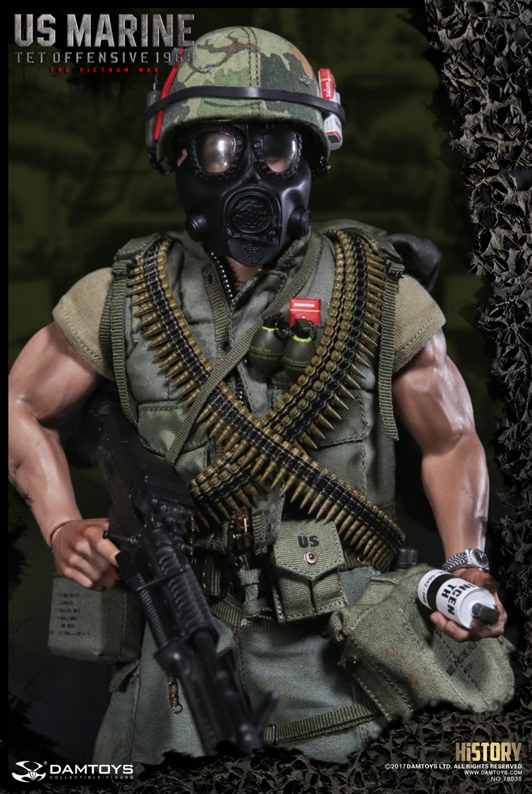  Product image 4 of the product “U.S.MARINE (TET OFFENSIVE,1968 Machine Gunner ”