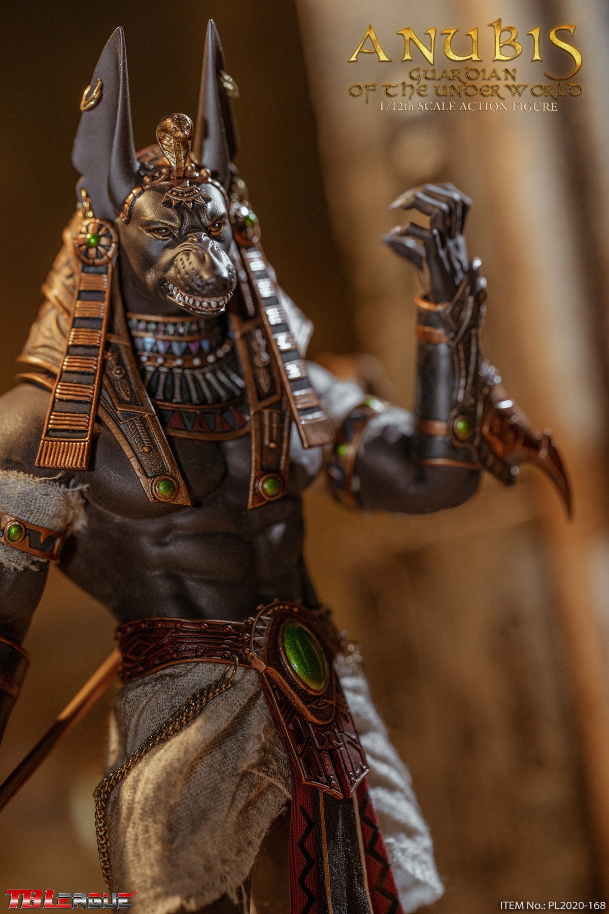  Product image 4 of the product “1/12 Anubis Guardian of The Underworld ”