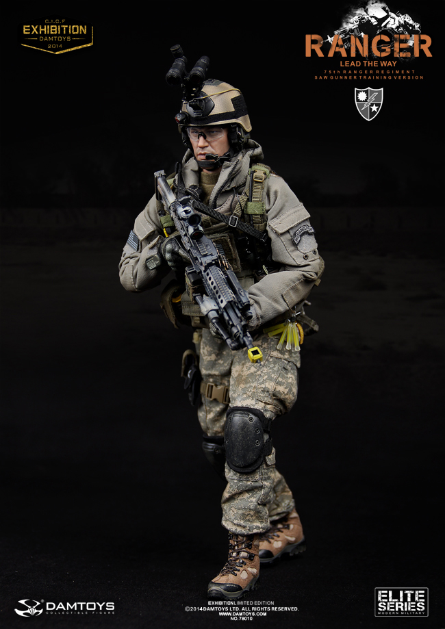  Artikelbild 4 des Artikels “1:6 US ARMY 75th RANGER REGIMENT SAW GUNNER  - TRAINING VERSION “
