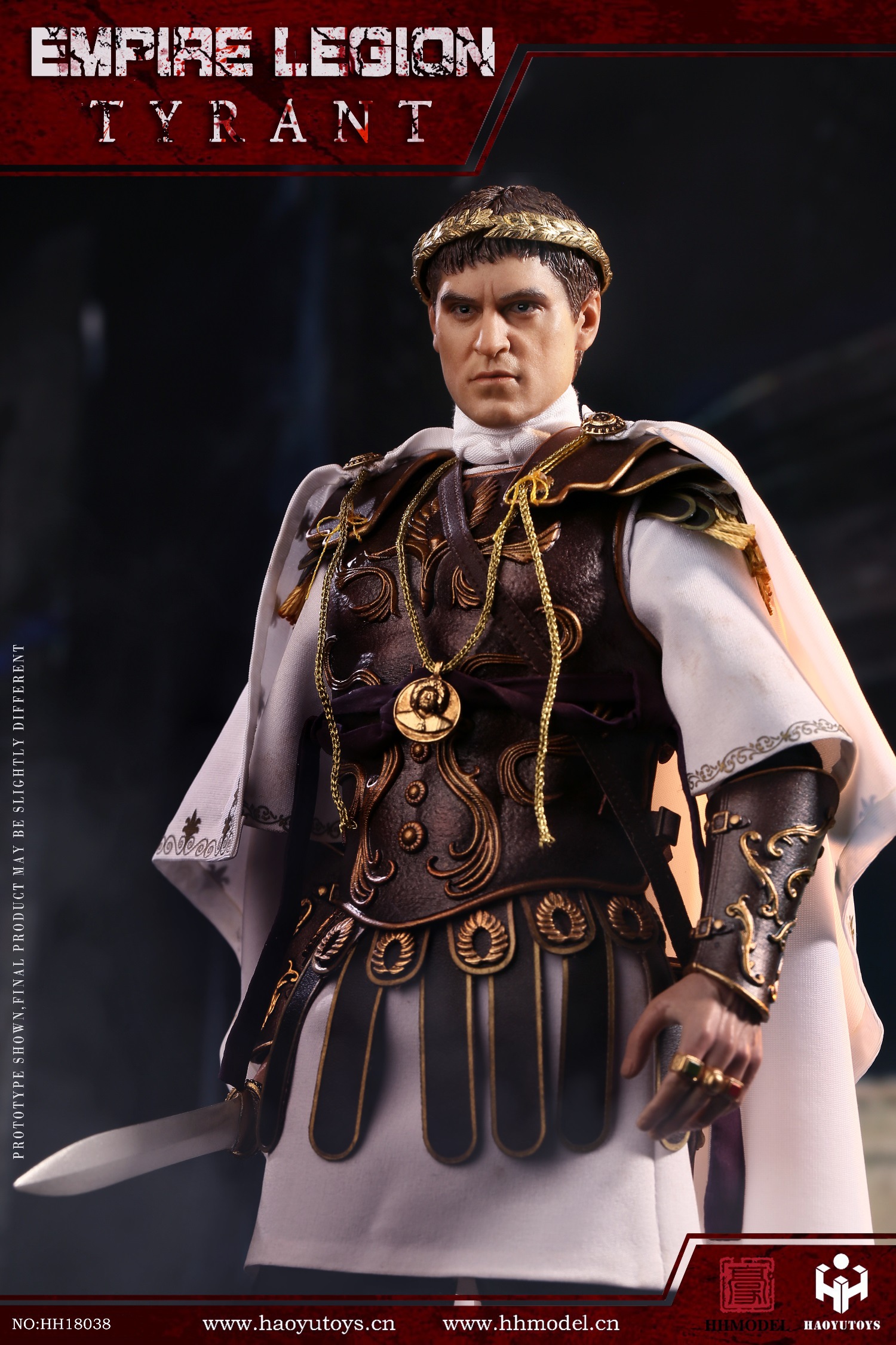  Product image 4 of the product “1/6 Imperial Legion-Tyrant Black White (Headband Edition) ”