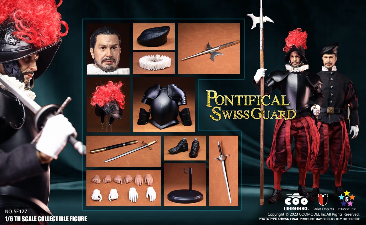  Artikelbild 4 des Artikels “Pontifical Swiss Captain (STANDARD ALLOY VERSION) “