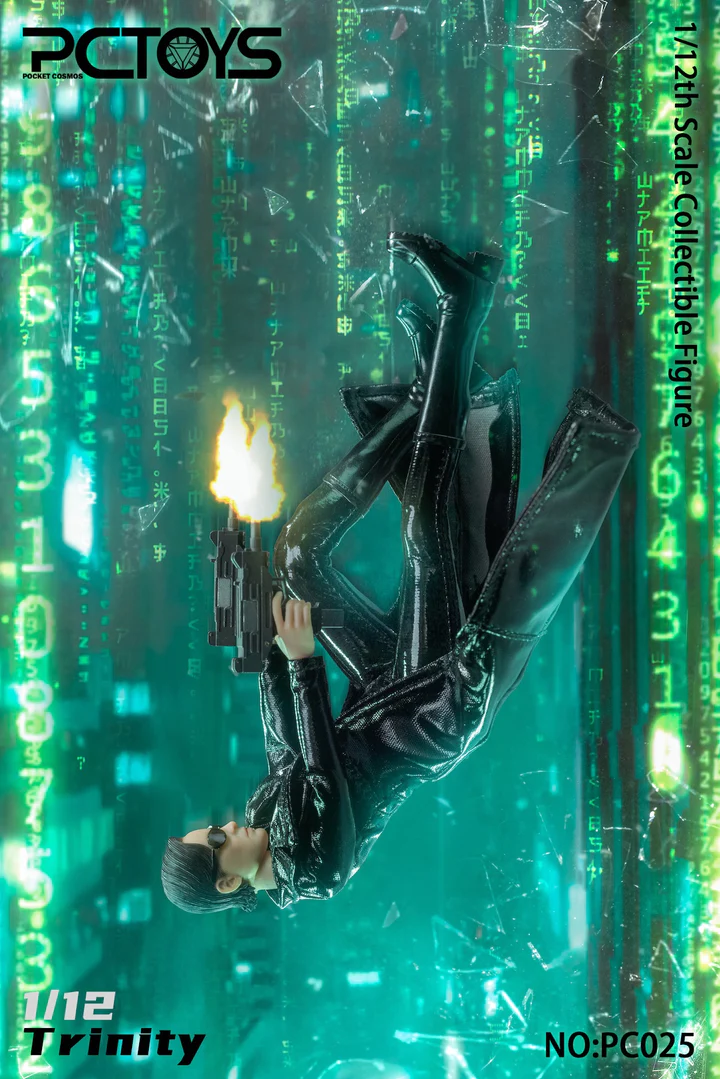 Artikelbild 4 des Artikels “1:12 action figure – Trinity from the Matrix 2.0 “