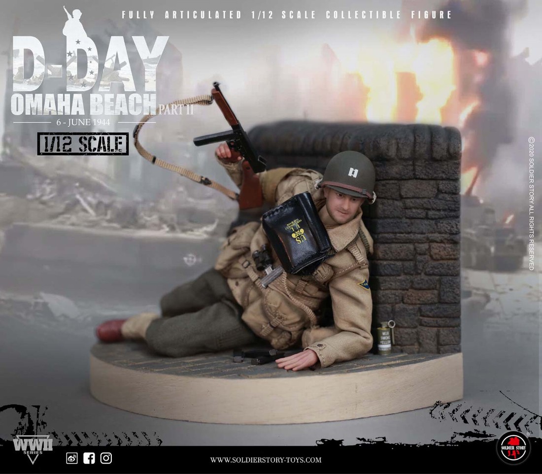  Artikelbild 4 des Artikels “1:12 Saving Private Ryan. Miller (with Diorama) “