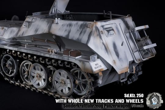  Product image 4 of the product “SDKFZ 250 in Metal Winter edition in 1/6 ”