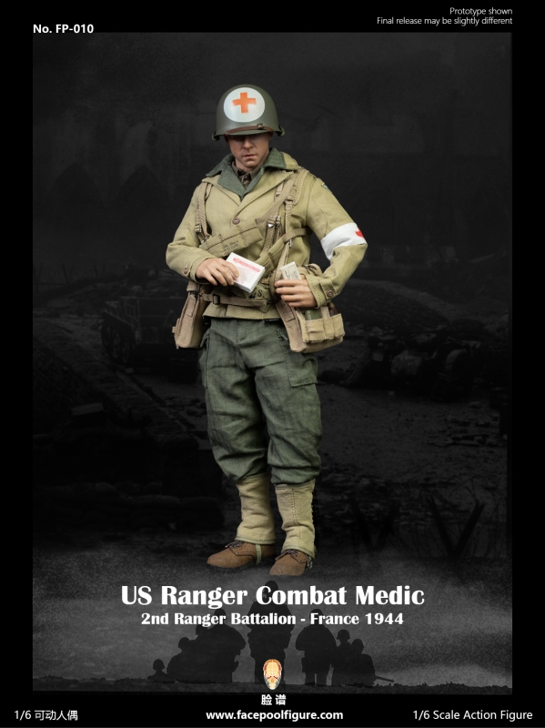  Artikelbild 4 des Artikels “2nd Ranger Battalion France 1944 - US Ranger Combat Medic - 1/6 Figure. “