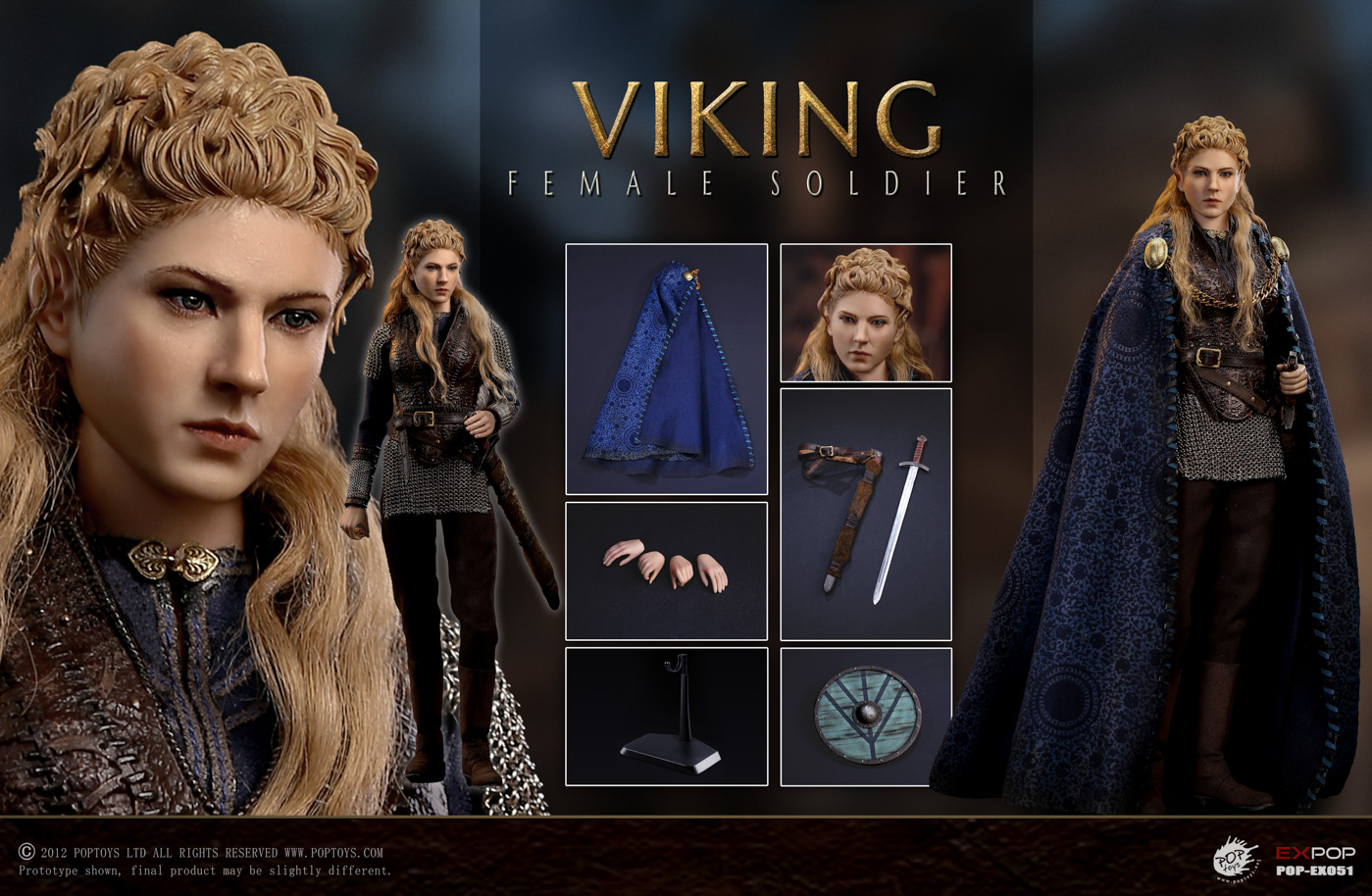  Product image 4 of the product “1/6 VIKING VANQUISHER VALHALLA SUITE (2 Figures) ”