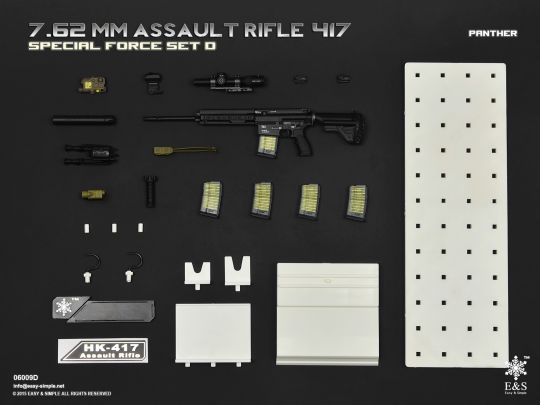  Artikelbild 4 des Artikels “417 Assault Rifle X1  (Panther) 1/6 “