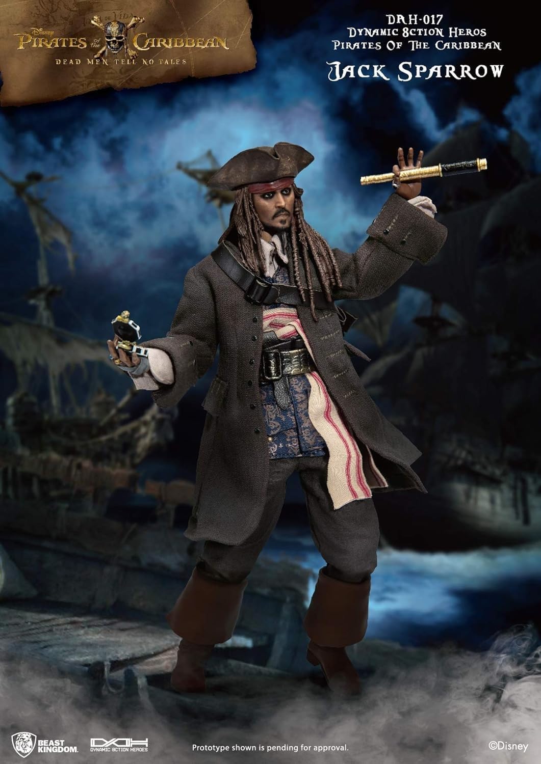  Product image 4 of the product “Pirate Of The Caribbean: Captain Jack Sparrow ”