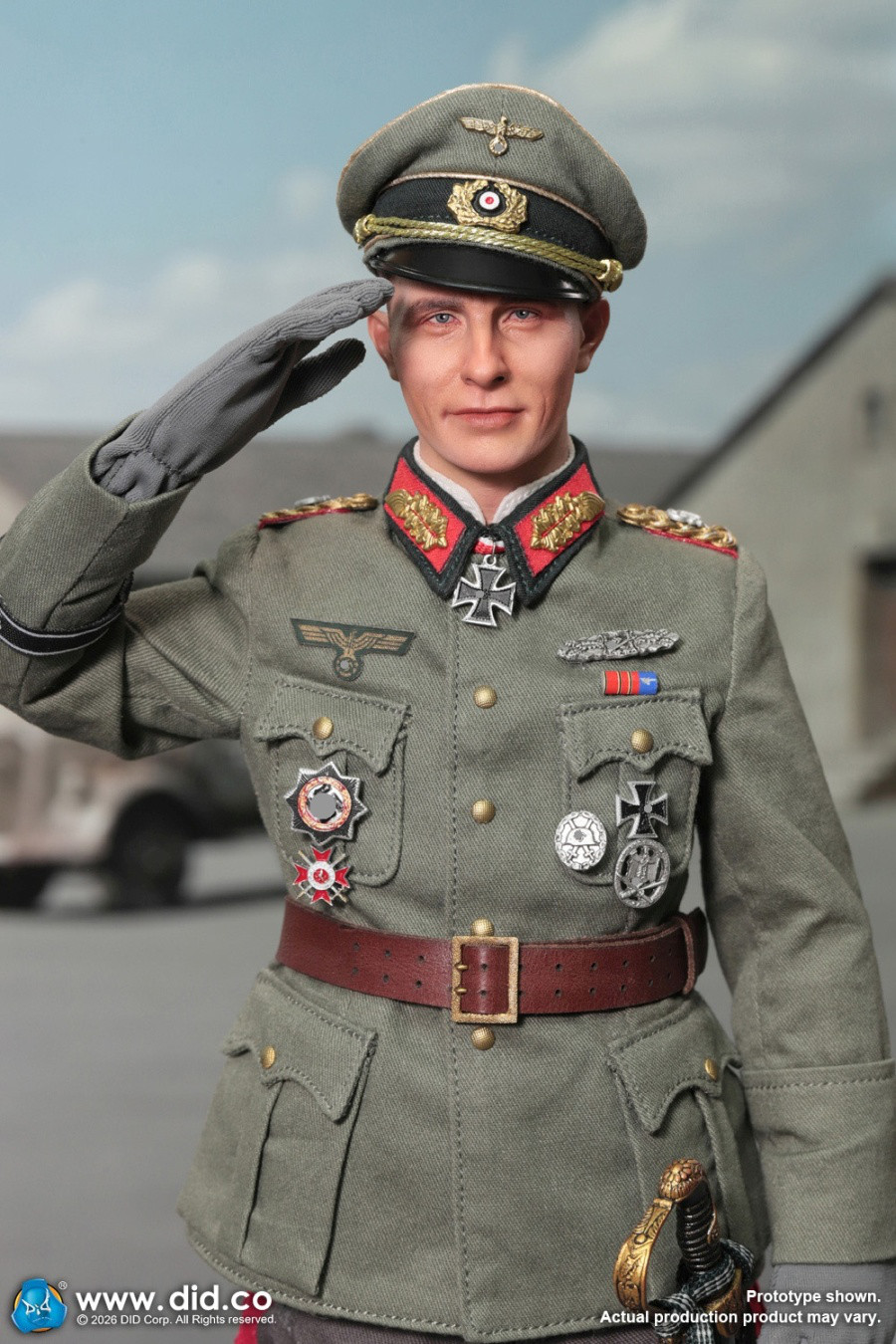  Product image 4 of the product “Otto Remer - WWII German Wehrmacht Officer ”