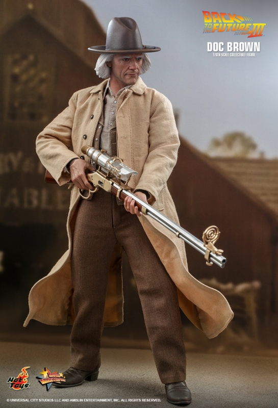  Artikelbild 4 des Artikels “Back to the Future Part III Collectible Figure of Doc Brown, 1/6 “