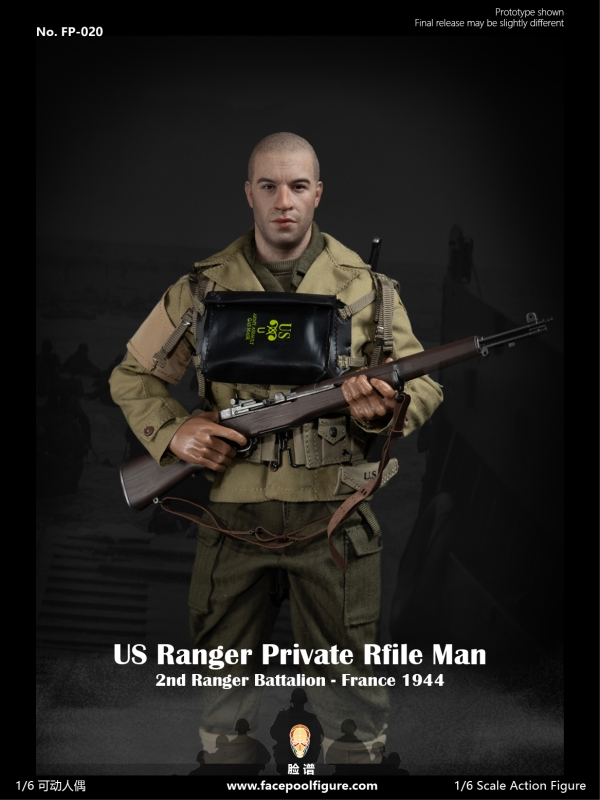  Artikelbild 4 des Artikels “2nd Ranger Battalion France 1944 - US Ranger Private Rifle Man “