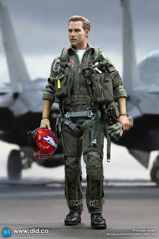 Product image 4 of the product “US Navy Fighter F-14 Pilot - Tom & Nick - in 1/6 scale ”