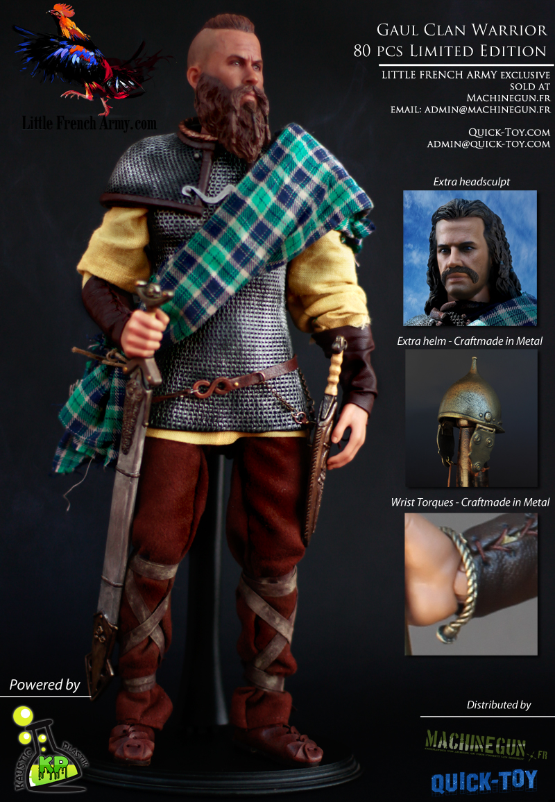  Product image 4 of the product “Celtic Warfare - Gaul Clan Warrior exclusive ”