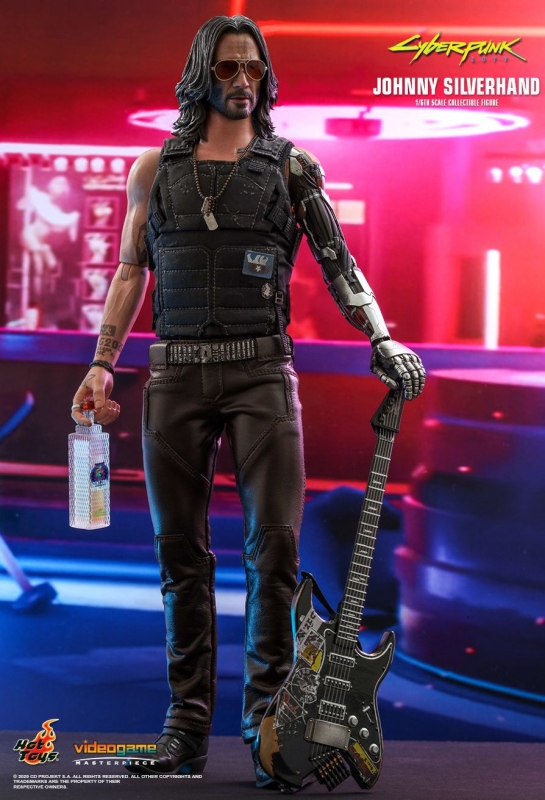  Artikelbild 4 des Artikels “Hot Toys - VGM47 - Cyberpunk 2077 - 1/6th scale Johnny Silverhand Collectible Figure “
