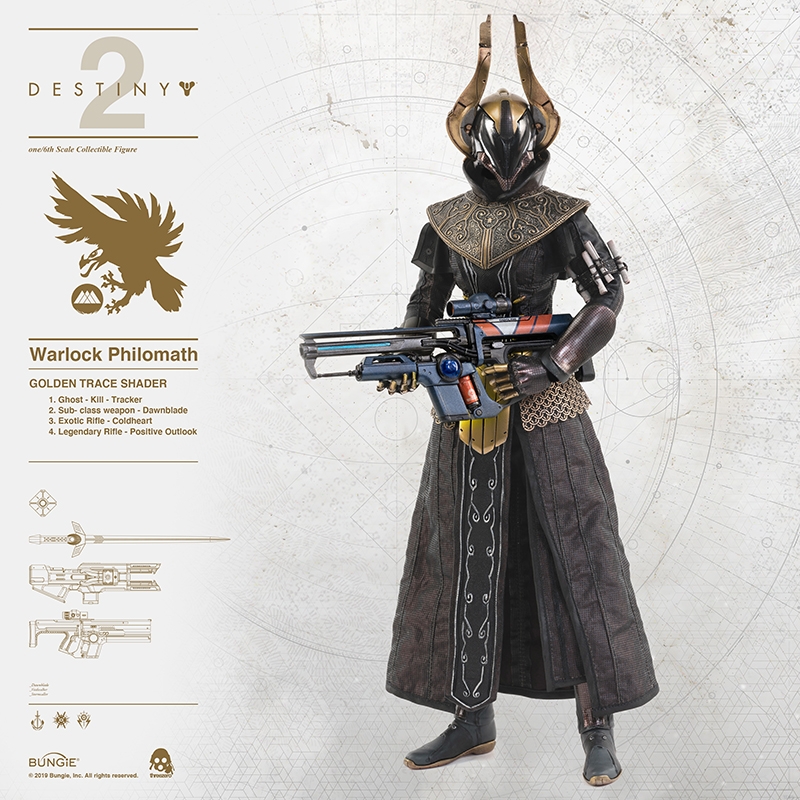  Artikelbild 4 des Artikels “Destiny 2 - Warlock Philomath Calus's Golden Trace Shader “