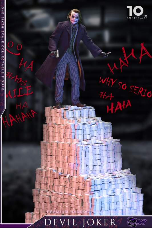  Product image 4 of the product “The Dark Knight - 1/6th scale The JOKER (Bank Robber version) collectible figure ”